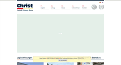 Desktop Screenshot of christ-logistik.com